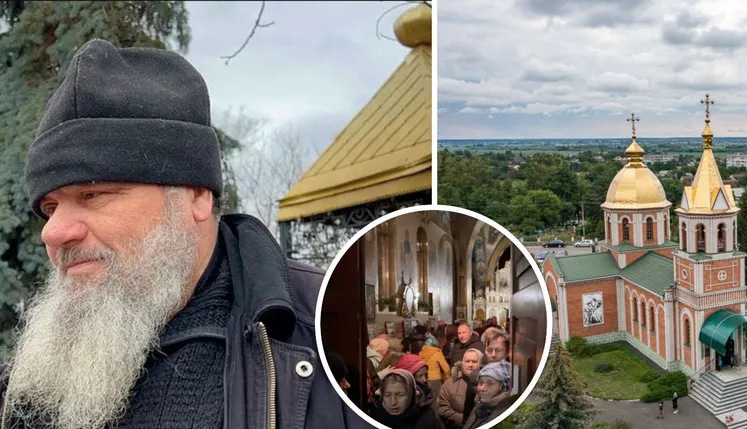 У Бородянці активісти та військові звільнили від УПЦ МП храм, де під час окупації була в'язниця.