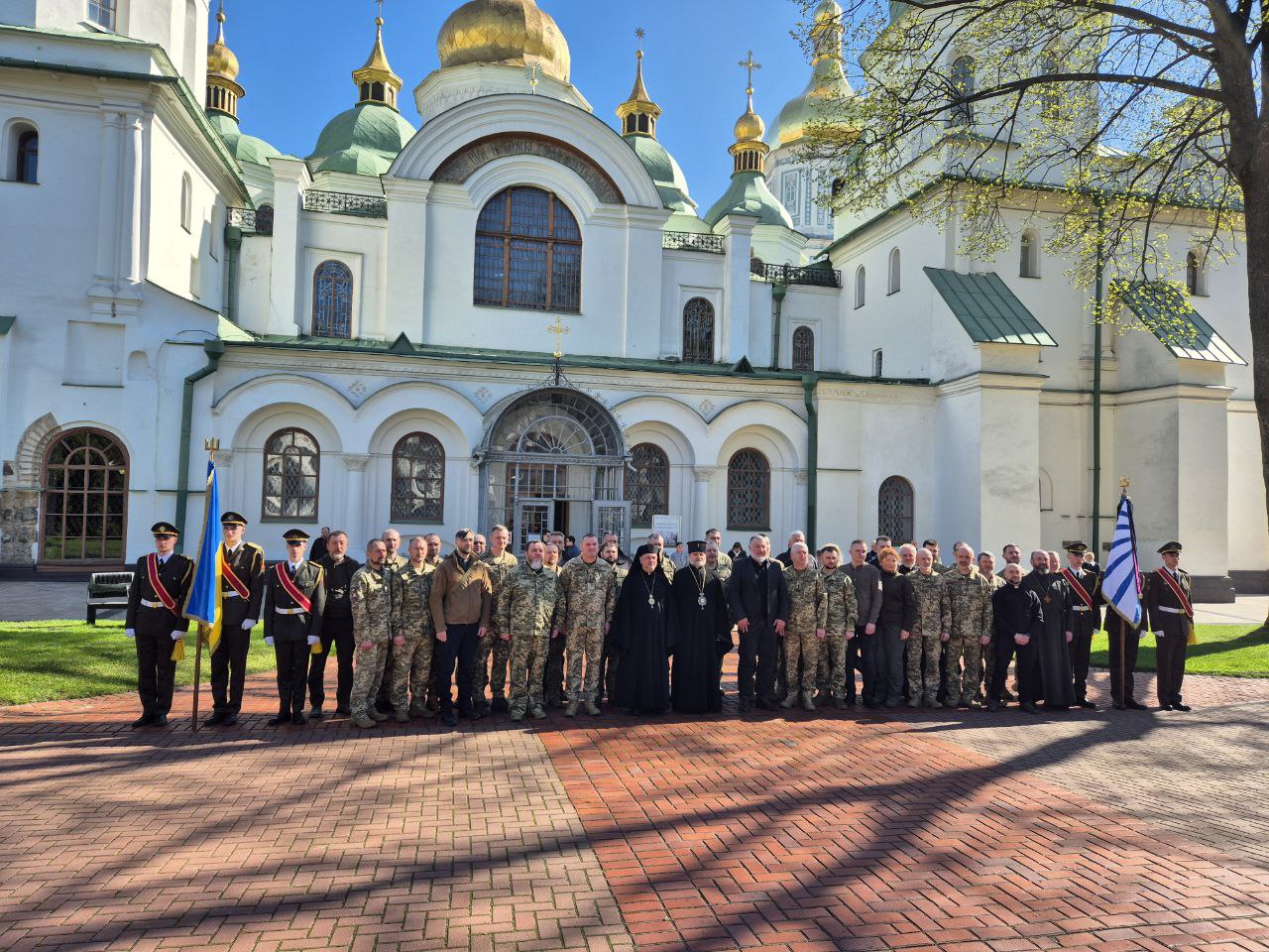 Церемонія випуску військових капеланів відбулася 04.04.2025 року у Софії Київській